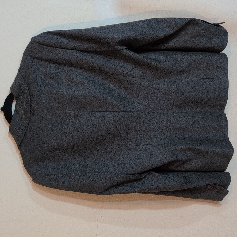Ellen Tracy Charcoal Blazer/Jacket Size 14 - Picture 2 of 10